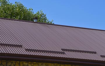 typical Caerphilly corrugated roof uses
